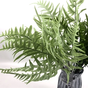 Gazon artificiel et feuilles vertes pour la maison, 1 pièce, fausses plantes décoratives, pour un mariage, pour un bureau