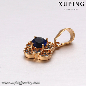Xuping-Conjuntos de joyería nupcial paquistaní, oro de 18 quilates, 64232, 2016 - Product Image 3