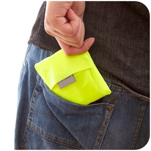 Sac fourre-tout promotionnel pliable en polyester rayé, écologique, indéchirable, pour la vie quotidienne, avec logo personnalisé, taille moyenne - Product Image 6