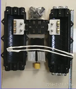 Hava/yeraltı dağıtım kutusu ip68 16 24 adaptörü fiber optik şekerleme kutusu rögar optik eklem kapatma için FTTH