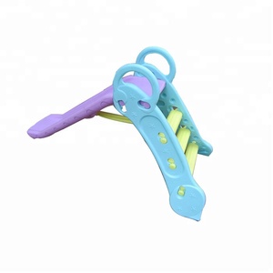 Phong Cách Mới Đầy Màu Sắc Nhựa Trượt Và Đu Cho Trẻ Em Cho Vườn Giáo Dục Khu Dân Cư Công Cộng Trung Tâm Mua Sắm Sử Dụng - Product Image 2