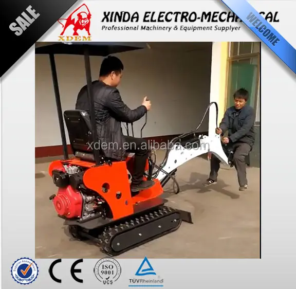 Mini escavador 0.5 ton, mini escavador preços xdem xd600 marca novo mini-cavador para venda 0.6 ton