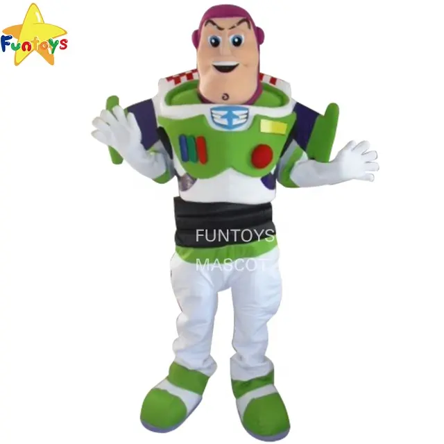 Funtoys — Costume d'astronaute Buzz l'éclair Woody, mascotte en vogue, appareil de publicité, de dessin animé, pour carnaval d'animaux en solde