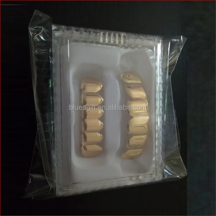 Зубные коронки Bluetooth RTS в стиле хип-хоп, пластиковая коробка