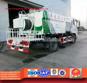10000 litre yüksek basınçlı su jeti kanalizasyon temizleme kamyonu