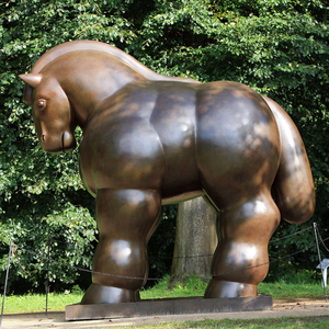 La reproducción de antigüedades fundido Fernando Botero moderna escultura de bronce para venta - Product Image 5