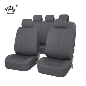 Factory Price EasyにCleanポータブルInterior Accessories Genuine Leather Car Seat CoverためUniversal Carタイプ