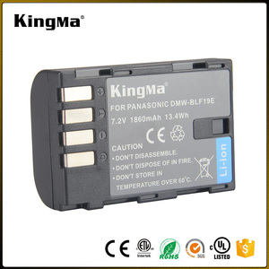 Kingma cámara digital batería recargable 1860 mAh DMW-BLF19E para <span class=keywords><strong>Panasonic</strong></span> Lumix <span class=keywords><strong>DMC</strong></span>-<span class=keywords><strong>GH3</strong></span> Lumix <span class=keywords><strong>DMC</strong></span>-GH4 - Product Image 1