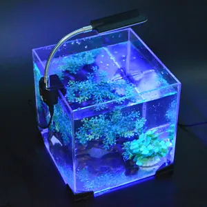 Citly Super Bright 3 Watt Fish Tank Clamp Light 28 LEDs Água Fish Plant Tank Aquário Clipe Lâmpada