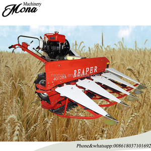Mano manual tipo arroz trigo Reaper carpeta agrupación máquina de corte/alfalfa cosechadora de caña cortador - Product Image 1