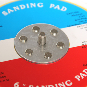 Disque de ponçage à double <span class=keywords><strong>Action</strong></span> 6 ", 10 pièces, tampon de support, crochet et boucle de 150mm, 5/16-24T, pour le ponçage et le polissage - Product Image 2