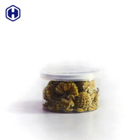 Thon vide en plastique PET scellable en vrac de qualité alimentaire peut s'ouvrir facilement en gros emballage transparent pour noix herbes sucre collations bonbons
