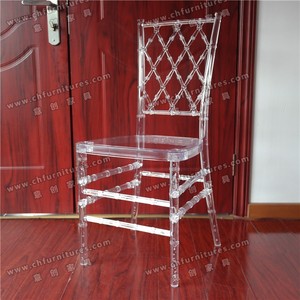 Newest Model Clear Color Napoleon Wedding Chairs YC-A41 Wholesale Plastic Dining and <strong>Hotel</strong> <strong>Furniture</strong> - Product Image 2