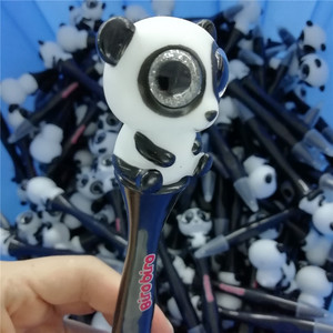 Les stylos en caoutchouc Popeyed 3d <span class=keywords><strong>Panda</strong></span> promotionnels, les yeux scintillants pop <span class=keywords><strong>Panda</strong></span> logo stylos en plastique - Product Image 5
