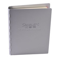 Carpeta de Aluminio con Anillas Metálicas y Logotipo Personalizado