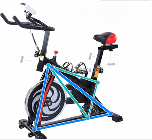 spin bike uso doméstico ejercicio paso a paso aeróbico bicicleta de entrenamiento con acero sólido y duty volante - Product Image 2