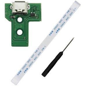 PS4 के लिए प्लेस्टेशन 4 स्लिम नियंत्रक JDS-030 यूएसबी चार्जिंग पोर्ट सॉकेट बोर्ड - Product Image 3