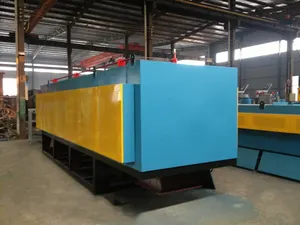 Gas protective annealing steel wire mesh belt furnace machine for making screws