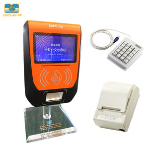 Tarjeta inteligente de autobús de fábrica, lector de tarjetas Lcd inalámbrico, máquina de asistencia, sistema Android, pagos con tarjeta con taxímetro - Product Image 5