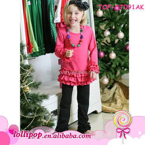 Primavera di San Valentino Vestito Delle Ragazze Dei Capretti Del Bambino Del Bambino Rosso Glassa Increspature Vestiti Regolati Bambini <span class=keywords><strong>Boutique</strong></span> di <span class=keywords><strong>Abbigliamento</strong></span> A Buon Mercato All'ingrosso - Product Image 5