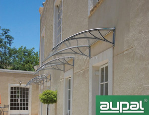 Auvent de porte DIY en polycarbonate et support en plastique, auvent Vx-4 - Product Image 6