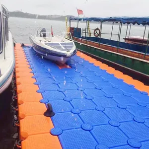 用于游艇豪华船游艇的塑料浮动浮桥 HDPE modualr 浮动码头