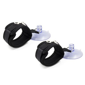 Lobo negro mano del producto del sexo para chupar la puerta de sujeción piernas juguete masculino del sexo bondage moderación - Product Image 4