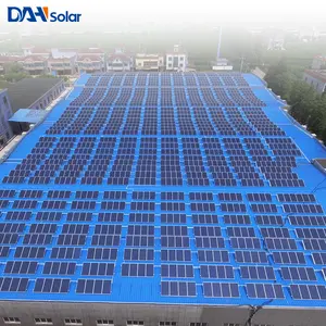 1 Mw Năng Lượng Mặt Trời Hệ Thống Bảng Điều Khiển Nhà Máy Với Biến Tần Gắn Cấu Trúc