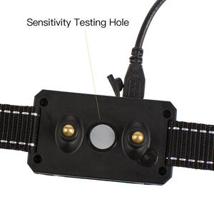 निर्माता थोक रिमोट इलेक्ट्रिक रिचार्जेबल निविड़ अंधकार सदमे ध्वनि पालतू कुत्ता प्रशिक्षण कॉलर - Product Image 5