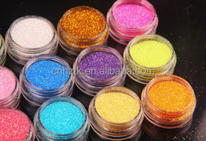 Poudre à ongles scintillante, paillettes, flash, bonne qualité, pour nail art, nouveauté, 1 boîte - Product Image 5