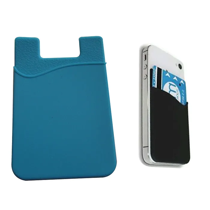silicone cell phone wallet with holder