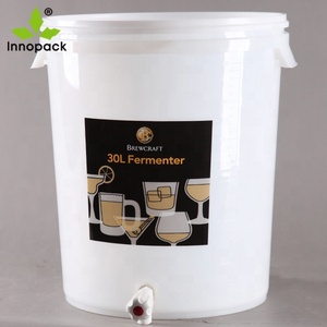 En gros haute qualité <span class=keywords><strong>30L</strong></span> <span class=keywords><strong>de</strong></span> fermentation <span class=keywords><strong>de</strong></span> vin baril <span class=keywords><strong>de</strong></span> <span class=keywords><strong>bière</strong></span> en plastique avec robinet - Product Image 2