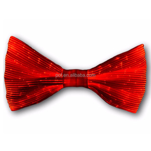 Cambio de Color de fibra Óptica Light Up Glow <span class=keywords><strong>Pajarita</strong></span> para <span class=keywords><strong>la</strong></span> Navidad Partido Blanco EDC ULTRA - Product Image 3