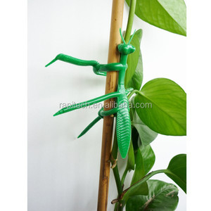 สายรัดต้นไม้พลาสติกสีเขียวรูปแมลงสาบ  อุปกรณ์ทำสวนที่ได้แรงบันดาลใจจากสัตว์ - Product Image 1