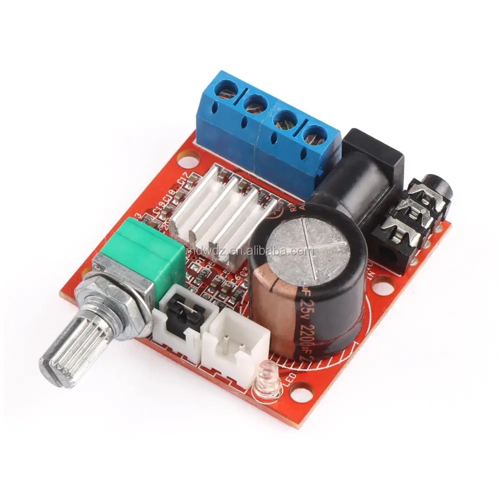 Mini amplificador de Audio estéreo, placa amplificadora, módulo Ampli portátil Digital