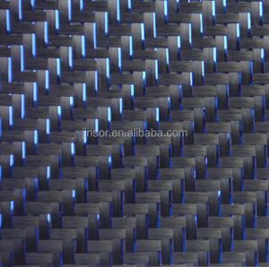 ผ้าคาร์บอนไฟเบอร์กากเพชรสีฟ้า - Product Image 3