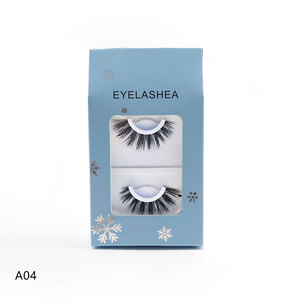 2018 rápido y fácil aplicar Eshinee mink tira pestañas transparente invisible banda 3d visón pestañas postizas al por mayor - Product Image 5