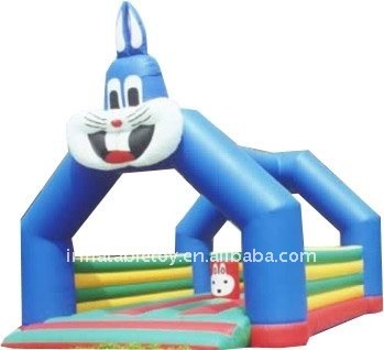 la luna inflable caminar