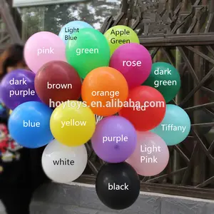 10inch 2.2g colorful 100 pcs/bag latex balloon