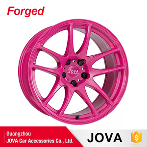 Forjado personalizado 10 rayo rojo <span class=keywords><strong>llantas</strong></span> de aleación de aluminio carreras - Product Image 6