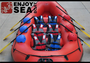 Gommone Commerciale <span class=keywords><strong>per</strong></span> Rafting in Acque Bianche 2025, Barca Gonfiabile in PVC <span class=keywords><strong>per</strong></span> Fiumi, Utilizzabile da Bambini e <span class=keywords><strong>Adulti</strong></span> - Product Image 5