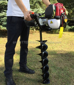 Garden auger — <span class=keywords><strong>tarière</strong></span> de terre alimenté par gaz, 52cc, outil de jardinage pour deux personnes - Product Image 4