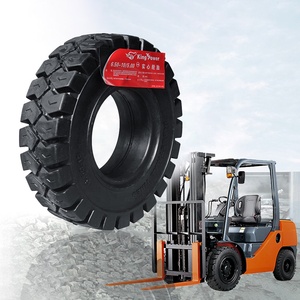 ยางรถยกยางแข็งยางรถยกสีดำ6.5 10สำหรับการขนส่ง OTR - Product Image 1