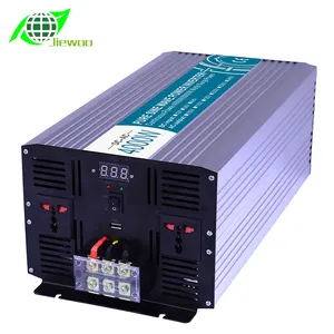 Inverter Tenaga Surya 4000W Daya Puncak 8000W, Gelombang Sine Murni Grid Off, Frekuensi Tinggi Disetujui CE & Rohs 24V 220V