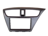 Doble Din Fascia para Honda Civic 2012 (Europea RHD) radio CD DVD GPS estéreo CD Panel Dash Instalación en Trim Kit marco