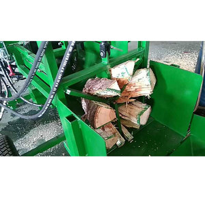 37hp 50T completamente idraulico aziona il tipo di lama per sega di tipo commerciale processore per <span class=keywords><strong>legna</strong></span> da ardere con tavola a catena, trasportatore e lame - Product Image 5