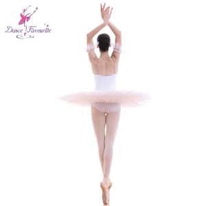 Disfraz de tutú de <span class=keywords><strong>ballet</strong></span> clásico para niñas, vestido de bailarina de baile individual, color blanco, BLL046 - Product Image 2