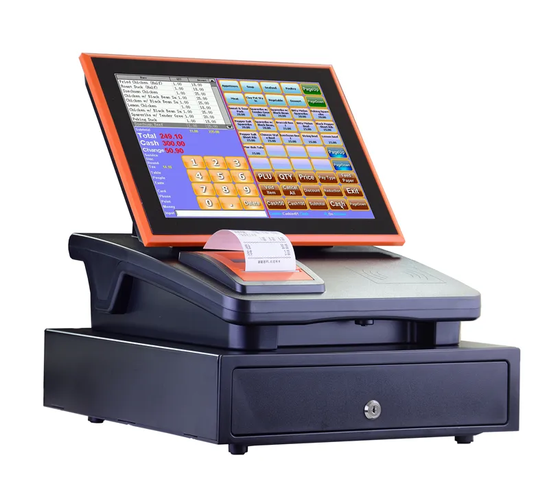 Factory Wholesale Colorful All In One POS hardware with software billing machine price reasonable