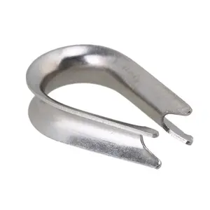 Stainless Steel 316 Wire Rope Heavy Duty Thimble 3/16 (5mm) Marine Grade -  US Stainless