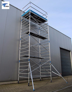 Torre de andamios de aleación de aluminio completa para construcción de edificios en venta - Product Image 5